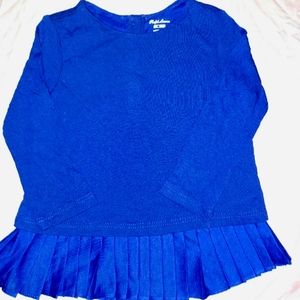 Baby girl Ralph Lauren navy blue blouse 9mths
